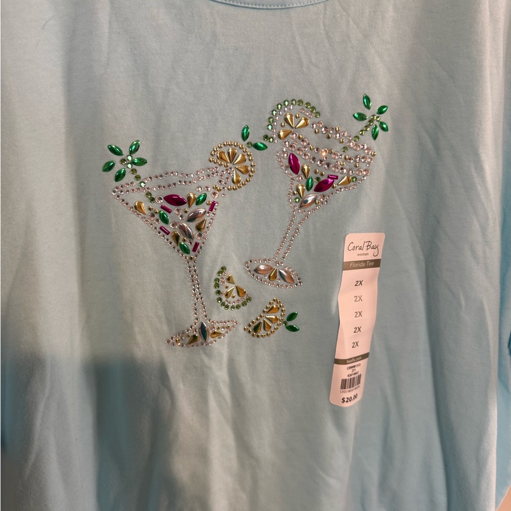 Coral Bay women’s top - size 2x - Picture 2 of 4